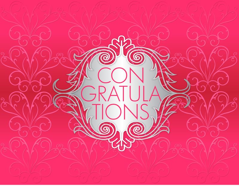Pink Damask Crest