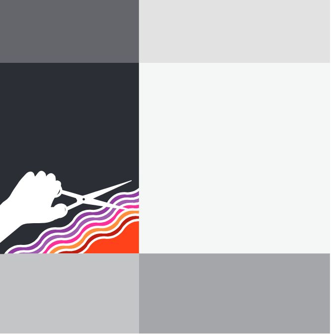 Comb & Wave business card template