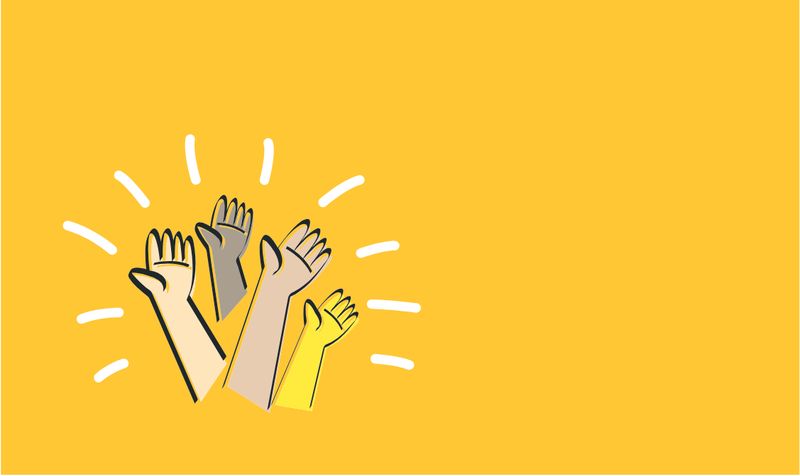 Cheering Hands