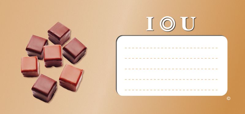 Chocolate Squares business card template